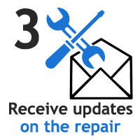Receive repair updates